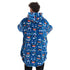 Snuggs Blanket Hoodie Blue monster